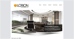 Desktop Screenshot of lorionsystems.com