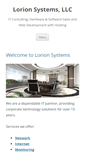 Mobile Screenshot of lorionsystems.com